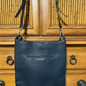 Michael Kors black leather purse